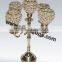 new crystal votive candelabra for sale | gold plated candelabra | rounded base candelabra