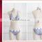 Wholesale Grey Shark Sexy Fashion Girl Two Piece bikini swimwear 2017