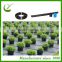 hdpe plastic drip irrigation pipe with round drippers