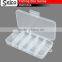 SWH0309C China Top TRANSPARENT plastic fishing tackle box