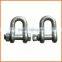 Factory Price Customized d Shackle With Square Head Pin