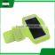 Outdoor Sport Accessories Logo Printed Reflective Armband Running Stretch Mobile Phone Arm Band Armbag