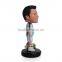 Resin sport player Messi bobble head