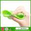 Heat resistant collapsible double wall glass cup with silicone lid