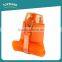 Promotional foldable food grade silicone soft water bottle with cap