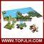Custom logo printed 3D wooden puzzles
