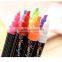 High Quality Magic Rainbow Multi Color Highlighter Pen