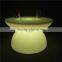 Fashion Nice Shenzhen Furniture Wireless Rechargeable Battery Remote Control Bar Party LED Glow Cocktail Table
