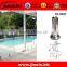 JINXIN frameless glass railing stainless steel glass pool fence spigot