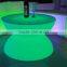led outdoor furniture, fashionable led coffee table, elegant cafe furniture with led light