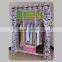 High quality fabric coated bedroom furniture wardrobe for bedroom
