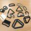 Black, White, Plastic, Nylon, Pom, D ring, Loop, Sewable D ring, Tri-ring, Sewable Loop