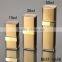 empty acrylic bottle gold color cosmetic lotion container with pump