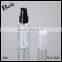 Best Sellers Clear 50ml Pet Bottle Pump Cosmetic Skin Care Lotion Serum Cream Plastic Bottle Pet Wholesale