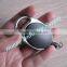Metal Frame Carabiner Style Retractable Reel ID Badge Holder