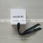 Shenzhen delicate logo printed elegant designed white black gift custom box packaging with ribbon