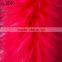Smooth Pretty Thick Garment Red Artificial Fur Fabric