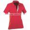 Custom Golf Women Polo Shirts With Reflective Printing