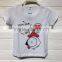 GZY cute tshirts for kids 2017 wholesale top design in picture