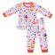 2017 Merry Christmas Baby Family Clothing Cotton Snowman Printed Pyjamas Children Kids Christmas Pajamas