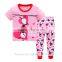 OEM or stocked designs Fashion best price wholesale childrens cotton pajamas