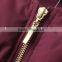 Custom Short bread soft down feather padded crack hem woman clothes loose women winter coats