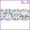 new design fashion mesh lace fabric for garment embroidered fabric