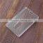 Nice-looking Transparent Waterproof Type Horizontal ID Card Holder Hard Platic Vertical Name Tag Holder