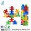 Wooden creative cartoon balance villain blocks toy eductional building block toys for kids