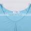 Qianxiu Blue White Short Beautiful Modal Nightgown