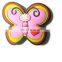 soft pvc cute yellow bee shaped rubber magnet for fridge decor