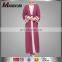 Rose Red Kimono Abaya Simple Design Cardigans Islamic Clothing 2017 Roupas Femininas