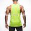 mens loose fit full neonyellow gym racerback tank tops