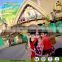 Theme Park Walking with Costume Dinosaur