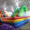 Crocodile Inflatable Fun City, Bounce House With Slide, Inflatable Bounce Castle For Amusement Park