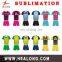 2015 thailand original sublimation soccer uniform, quick dry sublimated soccer jersey for man