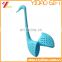 Customize color swan shaped heat resistant silicone tea stainers for tea making