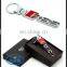 Wholesale metal car logo keychain with gift box for high quality