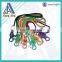 Lobster claw coil elastic bungee cord with ends and lock