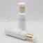 140ml Screen Printing Handling Plastic Cosmetic Lotion Bottle with Golden Pump