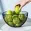 New Design Round Iron Metal Fruit Basket Vegetable Basket Wholesale