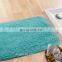 shinny silver uni floor mat,good sales in Europe,bsci factory , oeko certificate,coral fleece