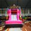 Princess Pumpkin Cart Printing Inflatable  jumping castle Car With slide , Inflatable kids jumping toys For Game