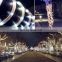 Solar Rope String Lights Waterproof silver Wire Outdoor led Tube Fairy String Lights for Christmas Garden Yard Path