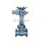 Flange Ends connection Z941H-16C cuniform  electric WCB body gate valve
