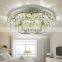 Hot Sale High Quality Led crystal Ceiling Light Round shape for Living room