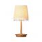 Cross-border Nordic bedroom wooden table lamp led creative log warm decorative table lamp solid wood bedside Japanese table lamp
