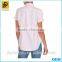 Dongguan Casual Women 100% Cotton Cheap Lady Blank Custom Plain T-shirt