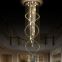 LUXURY LED Crystal Chandelier Light Fixtures for living room stainless steel chandeliers K9 crystal Home Stair lamp AC110-220V