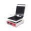 Snack food machine 9 pieces lattiice waffle machine for sales